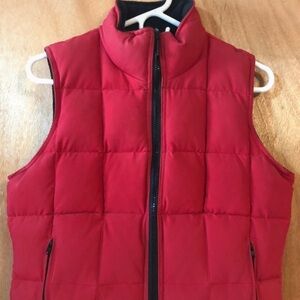 EXPRESS Reversible Puffer Vest Size Medium